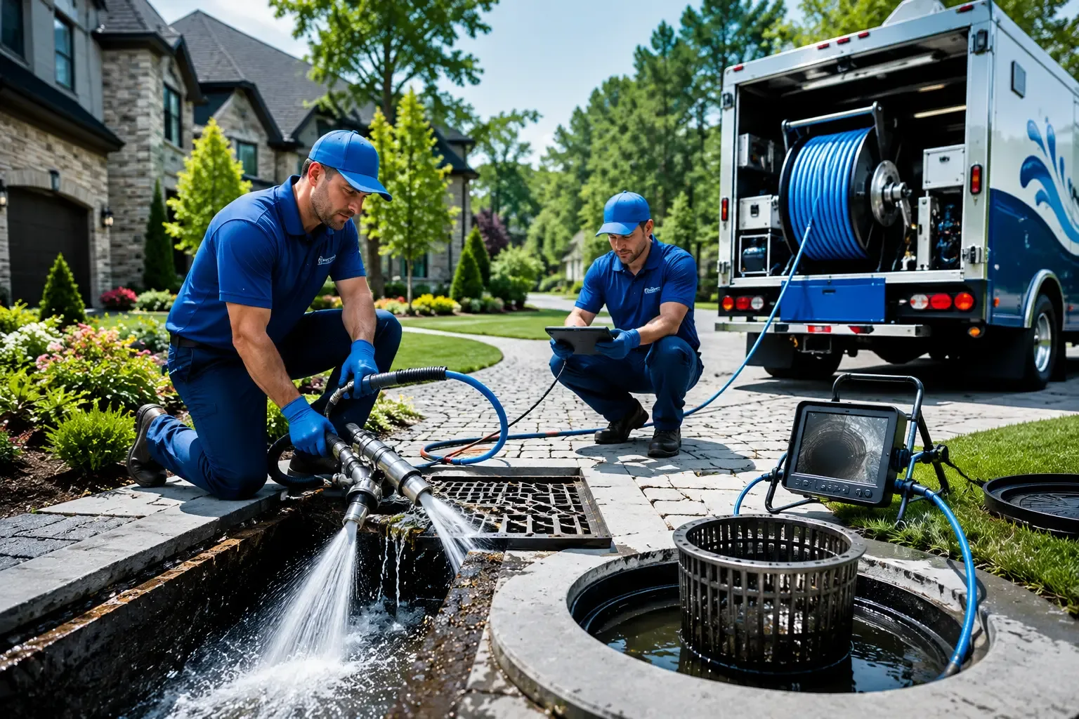 Local outdoor drain cleaning professionals in Spring House, PA