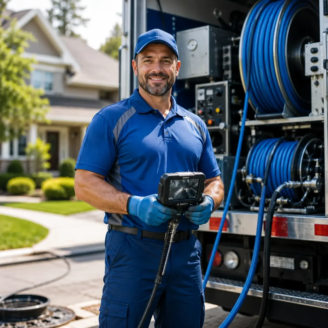 Local outdoor drain cleaning specialists in Spring House, PA